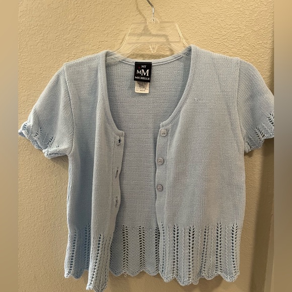 My Michelle short sleeve cardigan Size S - Picture 2 of 4